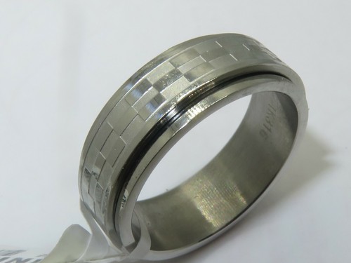 8mm mens ring stone - ring,
