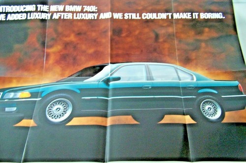 1994 bmw sales brochure 740i