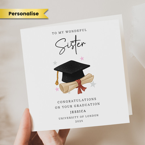 Personalised graduation - personalised,