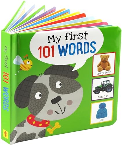 First 101 words board book - first,