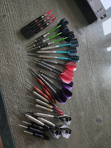 Darts job lot from rob - darts, cross