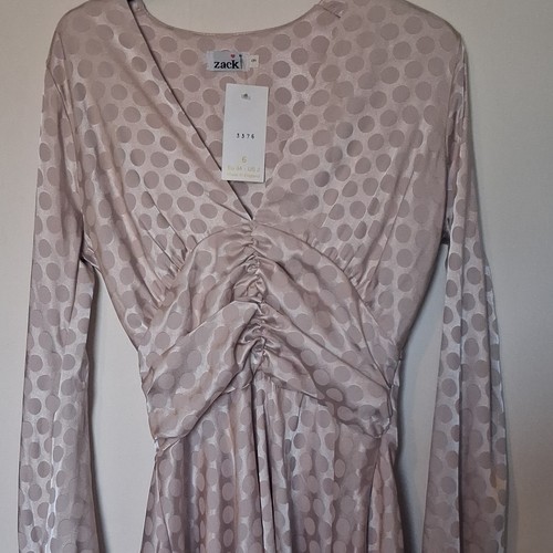 John zack satin mini dress - john,