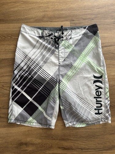 Hurley men white tartan - men’s,