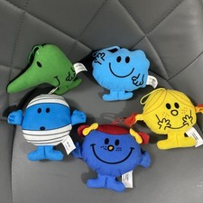  5 X McDonalds Happy Meal Mr Men and Little Miss Soft Toys 2024 2021