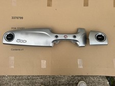 Genuine Fiat 500/Abarth Dashboard Trim Silver