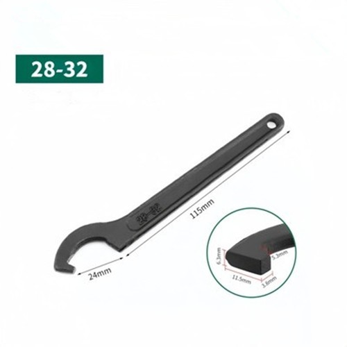 High carbon steel wrench - steel, he