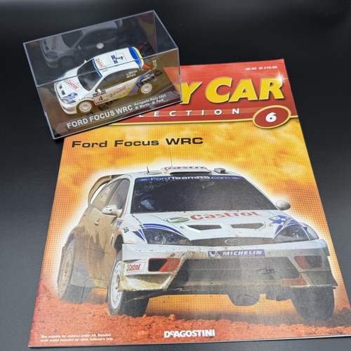 Deagostini rally car ford - rally,