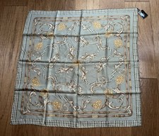 NWT DAKS LONDON Check Silk