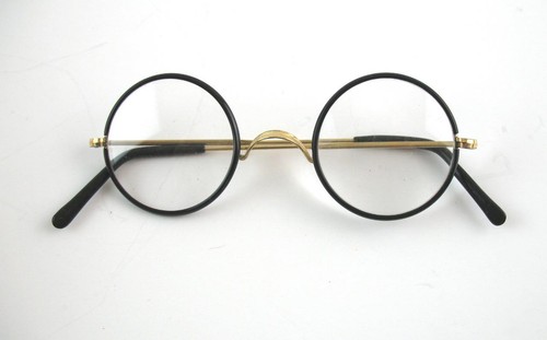 Vintage round lens spectacles - vintage,