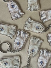 Chow Chow Dog Breed Keyring