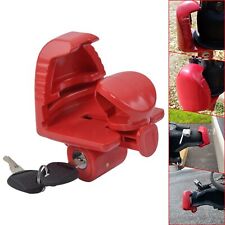 Heavy-Duty Tow Hitch Coupler Lock & 2 Keys for Towing Caravan Trailer Security