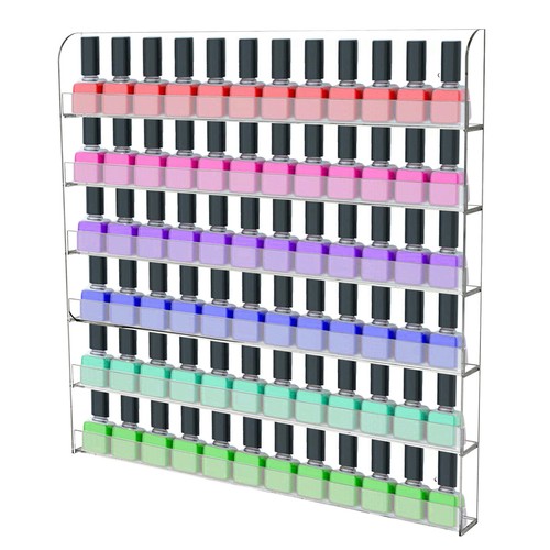 Layer acrylic nail - 6,