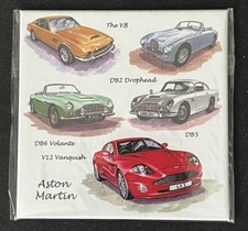 ASTON MARTIN FRIDGE MAGNET V12