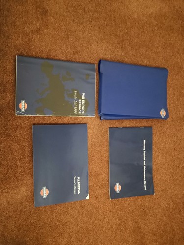Nissan almera handbook owners - almera,