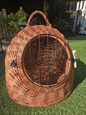 Wicker Cat Basket Carrier