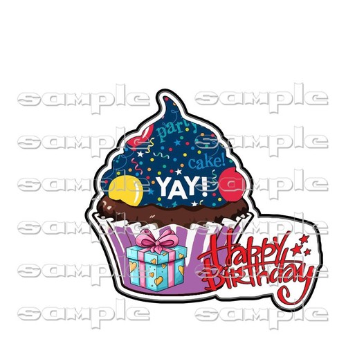 Disney birthday cupcake dskdl - disney,