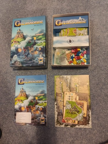 Mists over carcassonne board - carcassonne,