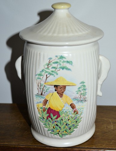 Vintage sylvac lidded - vintage, tea