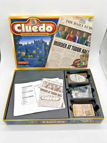 Cluedo detective board game - detective,