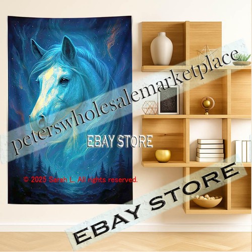 Spirit horse tapestry - spirit,