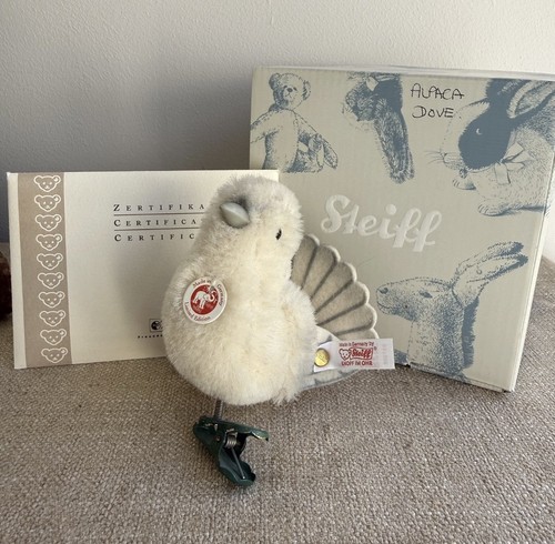 Steiff dove christmas ornament - steiff,