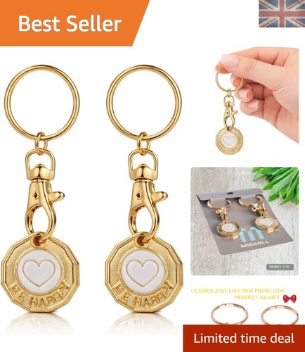 Gold pack trolley coin key - 2-pack,