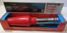 VINTAGE 1960's  PIFCO SCREEN POINTER TORCH WITH BOX.