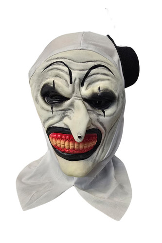 Scary clown mask - scary,