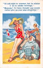 H B OLD  COMIC POSTCARD