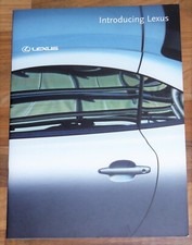 2004 LEXUS RANGE Sales Brochure - IS200/300, GS300/430, LS400, SC430, RX300