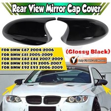 2X Gloss Black Wing Mirror
