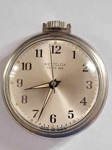 Westclox ben pocket watch - ben,