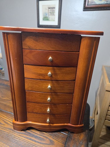Elegant jewelry armoire with - jewelry,