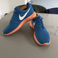 Nike roshe run blue orange - nike,