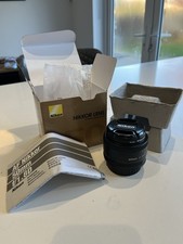 Nikon Nikkor Lens AF Nikkor 50mm f/1.8D - Excellent Condition Including Box