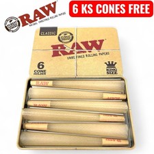 RAW Tin 6 Cone Holder King