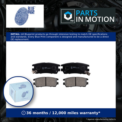 Brake pads set fits - brake,
