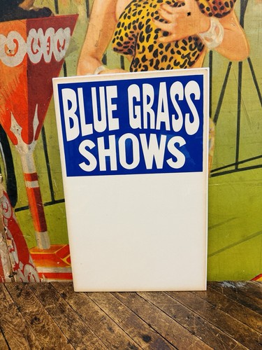 Vintage blue grass shows - grass,