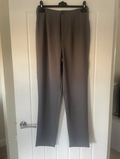 Tall Smart Straight Leg Grey Trousers 