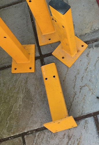 Fixed security bollard - bollard, post