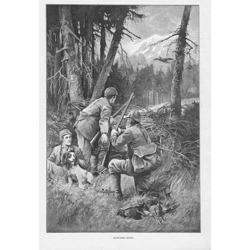 Hunting black game driving - black,