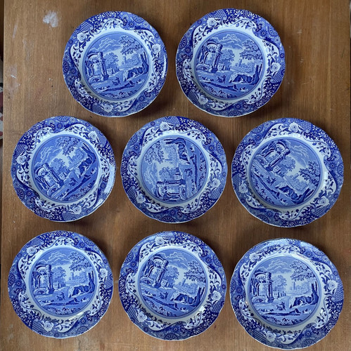 Spode blue italian dinner - spode,