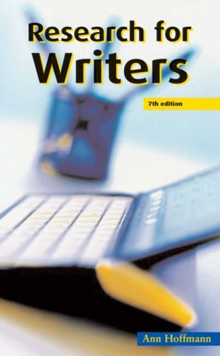 Research for writers writing - for,