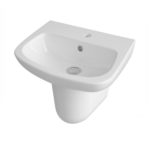 Wall mounted bathroom wash - wall,
