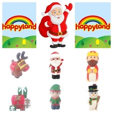 Happyland Figures Christmas Theme Santa Reindeer Sleigh Wiseman Nativity