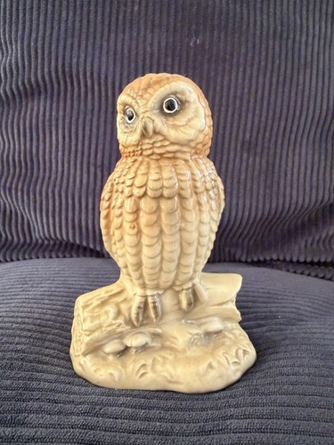 Vintage ceramic owl - vintage,