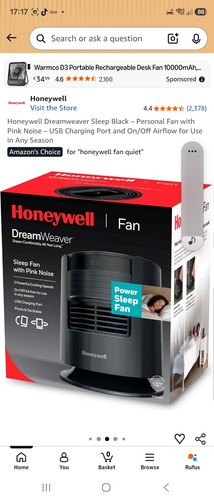 Honeywell dreamweaver sleep - honeywell,