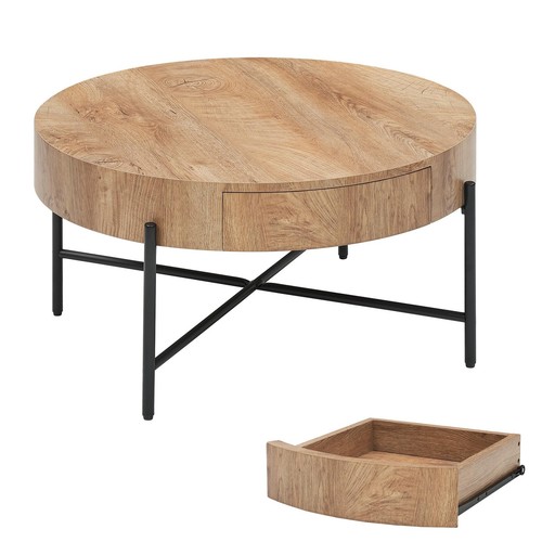 Round tier side table - 2-tier,