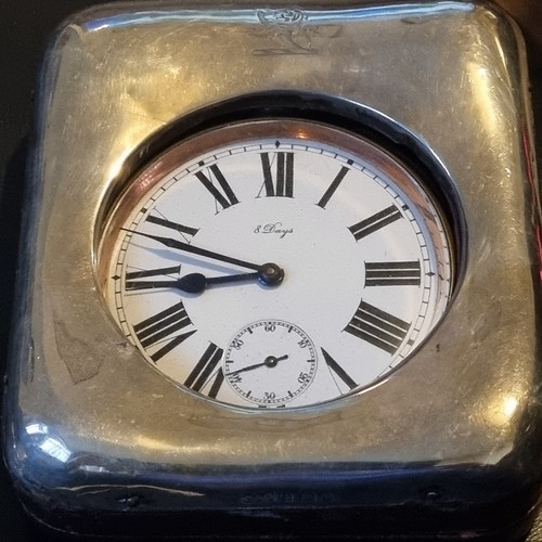 Antique silver case large - case,