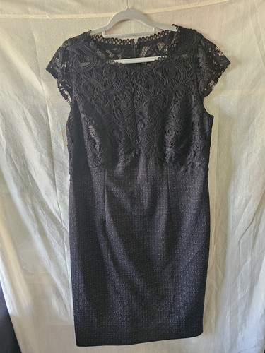 Linea womens black lace and - black,